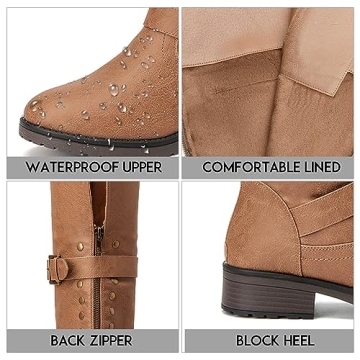 CentroPoint Women's Stylish Over The Knee Riding Boots