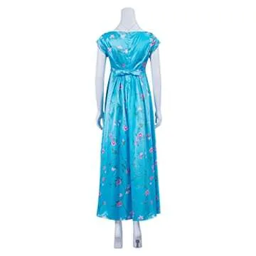 Elegant LoliMiss Daphne Regency Floral Dress for Women