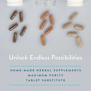 PureCaps USA Vegetarian Vegan Capsules - Size 0 - 1000 Count