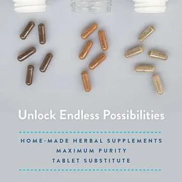 PureCaps USA Vegetarian Vegan Capsules - Size 0 - 1000 Count