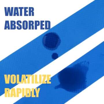 Cheerock 4 Pack Drum Stick Tape, Anti Slip Drumstick Wrap Grips with Double-Sided Adhesive Tape for Drumming Percussion Accessories, Ideal for Drummers (1 Inch Wide 43 Inch Long)