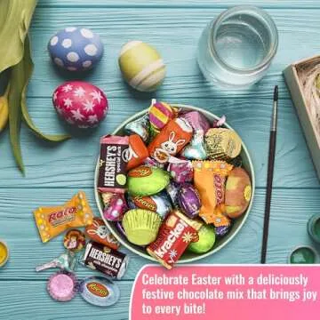 Easter Candy Mix - 4LB Ultimate Spring Assortment of Sweets & Chocolates | Ideal for Easter Baskets, Egg Hunts, Spring Celebrations, Pastel Candy Mix, and Seasonal Gifts