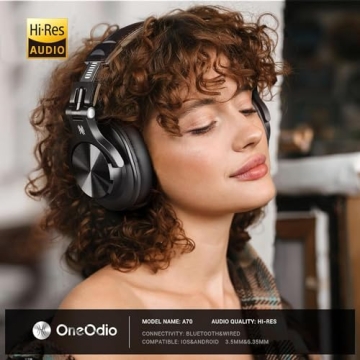 OneOdio A70 Bluetooth Headphones with 72H Playtime