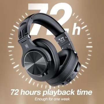 OneOdio A70 Bluetooth Headphones with 72H Playtime