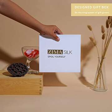 ZIMASILK Silk Sleep Cap for Women Hair Care