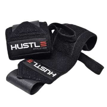 Wrist Wraps for Weightlifting (USPA Approved) - 18" or 12" Premium Quality Weight Lifting Wrist Straps - Best Gym Wrist Wraps with Thumb Loop for Powerlifting & Weight Training for Men & Women