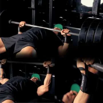 Wrist Wraps for Weightlifting (USPA Approved) - 18" or 12" Premium Quality Weight Lifting Wrist Straps - Best Gym Wrist Wraps with Thumb Loop for Powerlifting & Weight Training for Men & Women