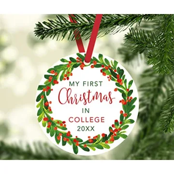 Andaz Press Christmas Ornament for College Students