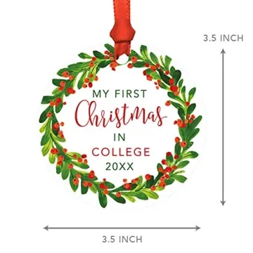 Andaz Press Christmas Ornament for College Students