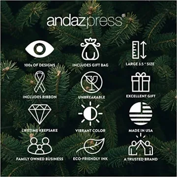 Andaz Press Christmas Ornament for College Students