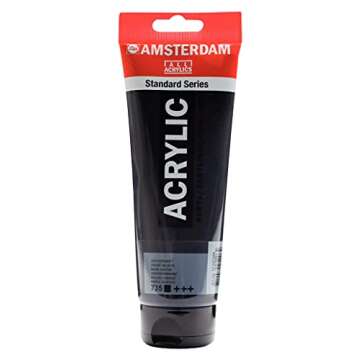 Amsterdam Standard Series Acrylic Tube 250 ml - Oxide Black 735 (17127350)