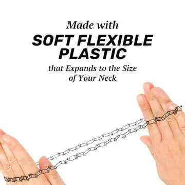 BodyJ4You 90s Tattoo Choker Necklace Set for Women