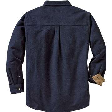 Legendary Whitetails Men's Standard Buck Camp Flannel, Long Sleeve Plaid Button Down Casual Shirt, C...