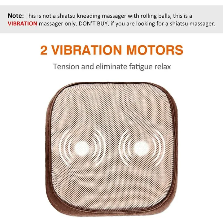 Snailax 3-in-1 Foot Warmer & Back Massager