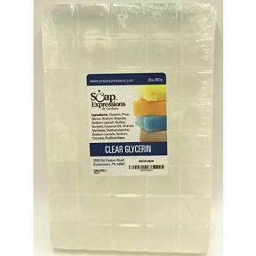 Soap Expressions Clear Glycerin Soap Base - 2lb for DIY