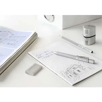 Faber-Catell Trio Sharpener Box Grip 2001 Silver