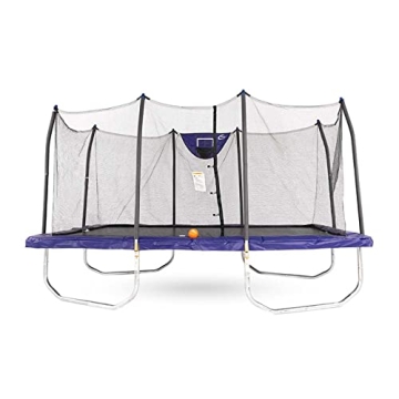 SKYWALKER 15 FT Jump N' Dunk Rectangle Trampoline
