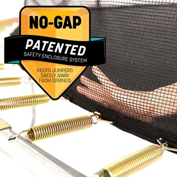 SKYWALKER 15 FT Jump N' Dunk Rectangle Trampoline