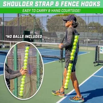 GoSports Pickleball & Tennis Pickup Tube for Easy Ball Retrieval