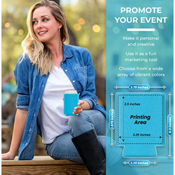 QualityPerfection Koozie Sleeves for Events & Customization