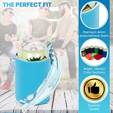QualityPerfection Koozie Sleeves for Events & Customization