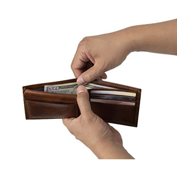 Amazon Essentials RFID Bifold Wallet for Men - Secure & Stylish