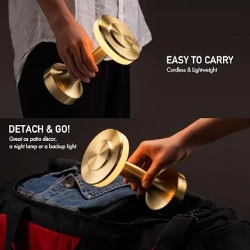 O’Bright Portable LED Table Lamp Touch Sensor Rechargeable