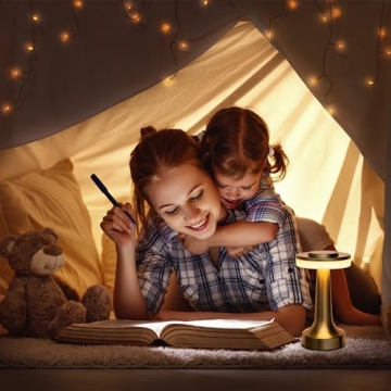 O’Bright Portable LED Table Lamp Touch Sensor Rechargeable