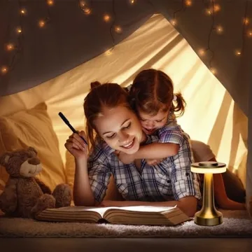 O’Bright Portable LED Table Lamp Touch Sensor Rechargeable