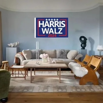 Harris Walz 2024 Election Flag - 3x5 Ft Outdoor Banner