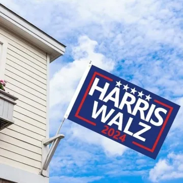 Harris Walz 2024 Election Flag - 3x5 Ft Outdoor Banner