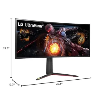 LG 34GP950G-B 34 Inch Ultrawide Gaming Monitor for Thrilling Games