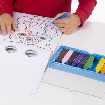 Melissa & Doug Jumbo Triangular Crayons for Toddlers