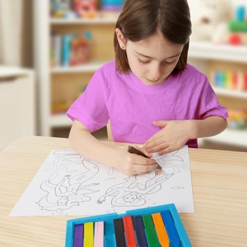 Melissa & Doug Jumbo Triangular Crayons for Toddlers