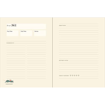 Anyone Can Cook Ratatouille Recipe Journal by Disney
