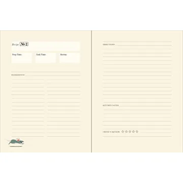 Anyone Can Cook Ratatouille Recipe Journal by Disney