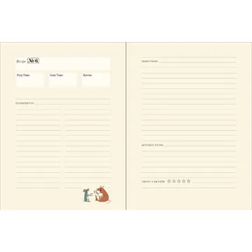 Anyone Can Cook Ratatouille Recipe Journal by Disney