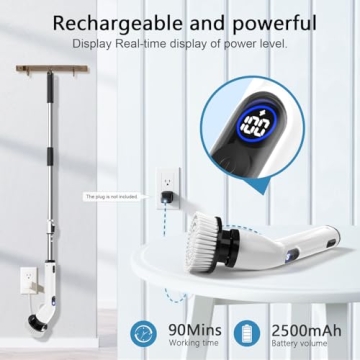 TUYU Electric Spin Scrubber - Effortless Cleaning Tool