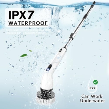 TUYU Electric Spin Scrubber - Effortless Cleaning Tool