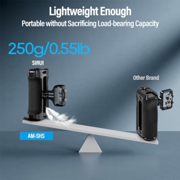 SIRUI Lightweight Side Handle for Camera Cages & Rigs Enjoy Flexibility