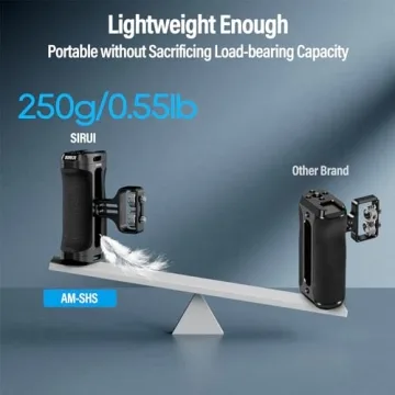 SIRUI Lightweight Side Handle for Camera Cages & Rigs Enjoy Flexibility