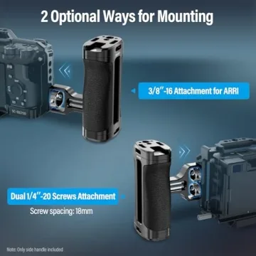 SIRUI Lightweight Side Handle for Camera Cages & Rigs Enjoy Flexibility