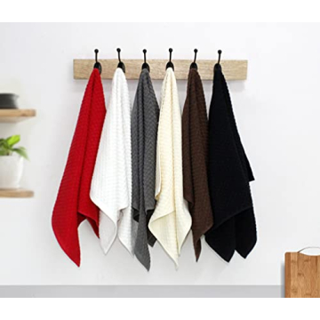 Elegant COTTON CRAFT Kitchen Towels Set of 8 - Eco-Friendly