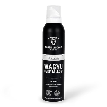 South Chicago Packing Wagyu Beef Tallow Spray, Umami-Rich, Flavorful, Perfect for Sauteing, Stir-fry...