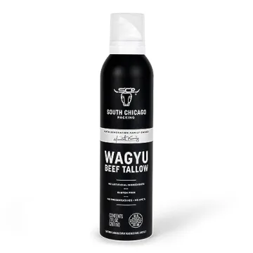 South Chicago Packing Wagyu Beef Tallow Spray, Umami-Rich, Flavorful, Perfect for Sauteing, Stir-fry...