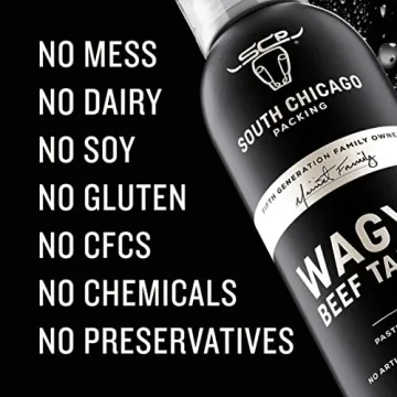 Wagyu Beef Tallow Spray for Flavorful Cooking and Grilling