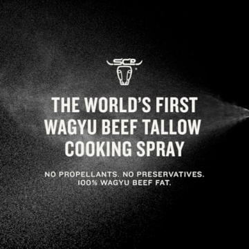 Wagyu Beef Tallow Spray for Flavorful Cooking and Grilling