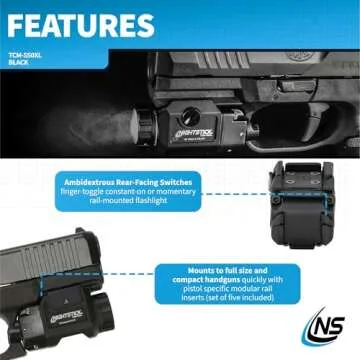 Nightstick TCM-550XL Tactical Light - Compact & Waterproof