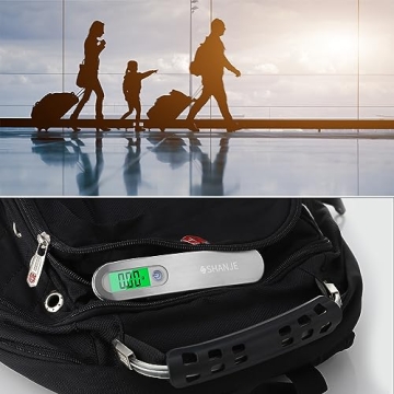 SHANJE Digital Luggage Scale Precision Travel Accessories