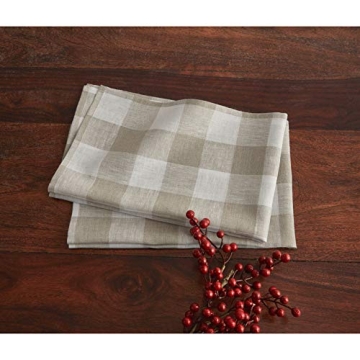 Solino Home Linen Kitchen Towels Set of 2 for Kitchen Elegance